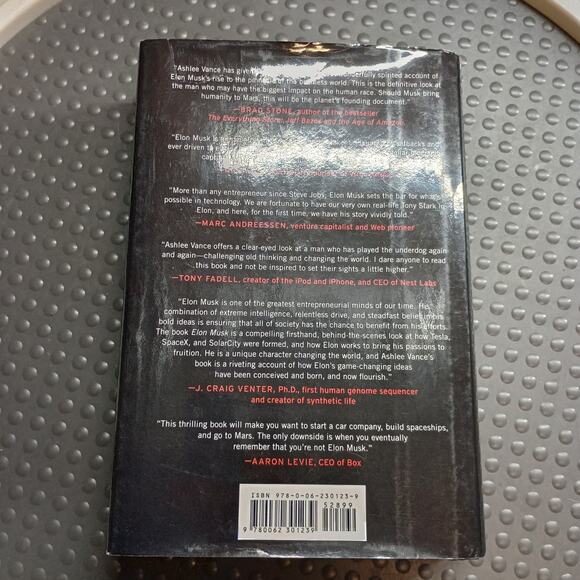 Elon Musk Tesla, Space X Quest For Fantastic Future Book - Picture 2 of 8